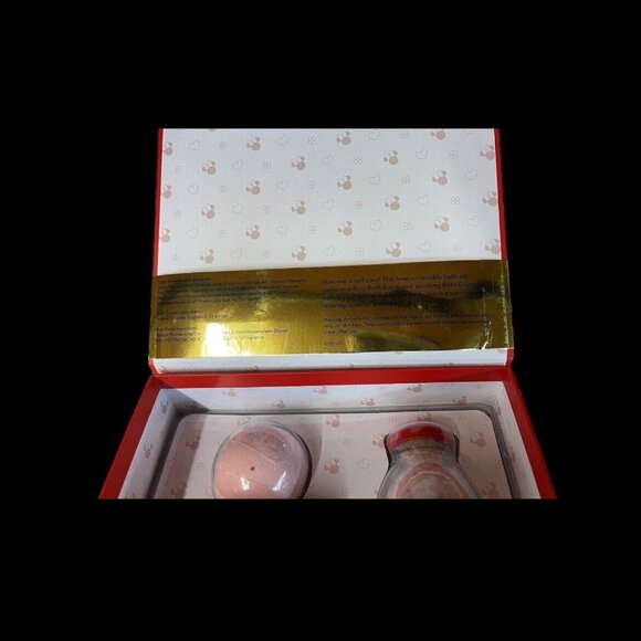 Disney Minnie Mouse Sweetheart Spa Set Candy Cane Lot 2 New In Box - Picture 2 of 3